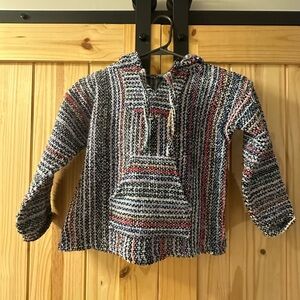 Striped Multicolor Kids Hoodie